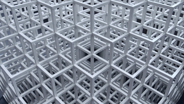 Cube Structure Based on Nine Modules